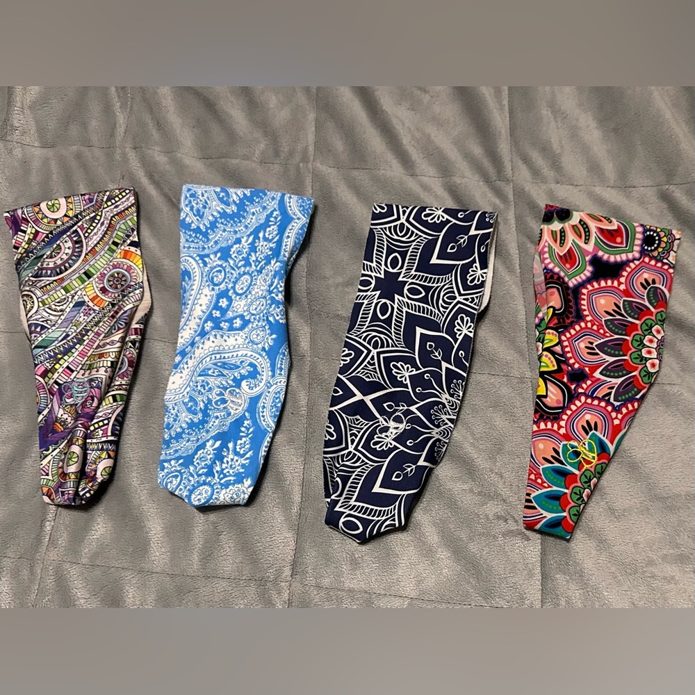 4 Colorful Patterned Hairbands - Picture 3 of 5